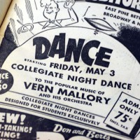 1946 Dance Ad in Whims