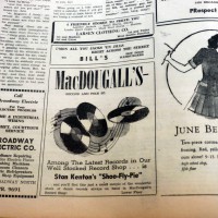 1946 whims record store ad